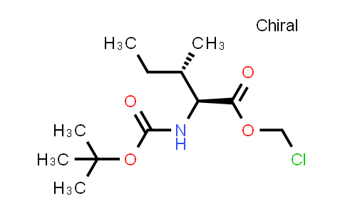 70579-74-7 | N-[(1,1-Dimethylethoxy)carbonyl]-L-isoleucine chloromethyl ester