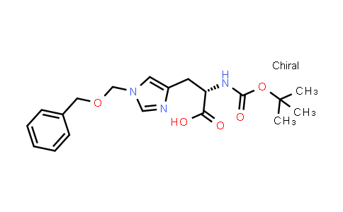 MC839475 | 83468-83-1 | N-[(1,1-Dimethylethoxy)carbonyl]-1-[(phenylmethoxy)methyl]-L-histidine