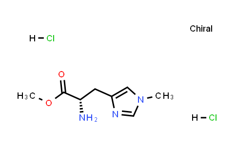 MC839487 | 4216-91-5 | (2s)-2-氨基-3-(1-甲基-1h-咪唑-4-基)丙酸甲酯二盐酸盐
