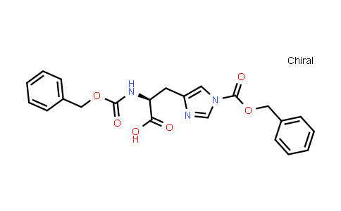 DY839493 | 35016-67-2 | (S)-3-(1-((Benzyloxy)carbonyl)-1H-imidazol-4-yl)-2-(((benzyloxy)carbonyl)amino)propanoic acid