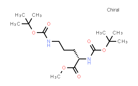 97347-27-8 | Methyl (s)-2,5-bis((tert-butoxycarbonyl)amino)pentanoate