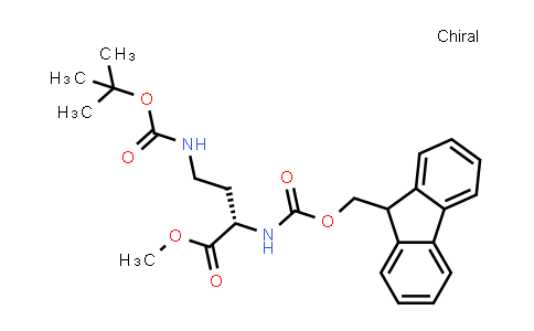 125218-68-0 | Methyl (s)-2-((((9h-fluoren-9-yl)methoxy)carbonyl)amino)-4-((tert-butoxycarbonyl)amino)butanoate