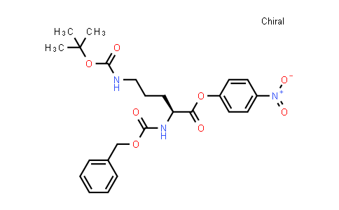 7733-30-4 | 4-Nitrophenyl (S)-2-(((benzyloxy)carbonyl)amino)-5-((tert-butoxycarbonyl)amino)pentanoate