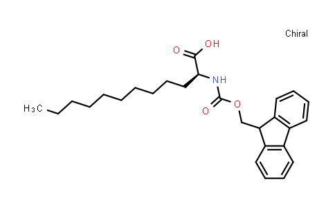 CAS No. 1338002-17-7, (S)-2-((((9H-fluoren-9-yl)methoxy)carbonyl)amino)dodecanoic acid
