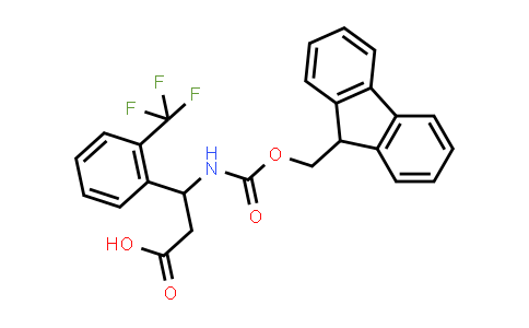 MC839539 | 954225-58-2 | 3-((((9H-芴-9-基)甲氧基)羰基)氨基)-3-(2-(三氟甲基)苯基)丙酸