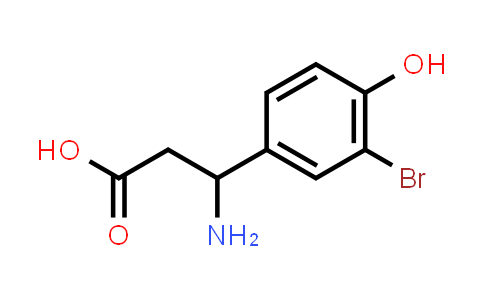 682804-40-6 | 3-Amino-3-(3-bromo-4-hydroxyphenyl)propanoic acid