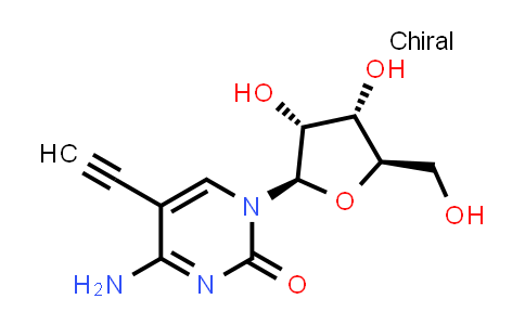 65223-78-1 | 4-Amino-1-((2R,3R,4S,5R)-3,4-dihydroxy-5-(hydroxymethyl)tetrahydrofuran-2-yl)-5-ethynylpyrimidin-2(1H)-one