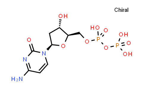 MC839645 | 800-73-7 | ((2R,3S,5R)-5-(4-amino-2-oxopyrimidin-1(2H)-yl)-3-hydroxytetrahydrofuran-2-yl)methyl trihydrogen diphosphate