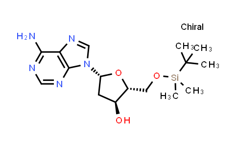 MC839660 | 51549-30-5 | (2R,3S,5R)-5-(6-氨基-9H-嘌呤-9-基)-2-((叔丁基二甲基硅烷基)氧基)甲基)四氢呋喃-3-醇