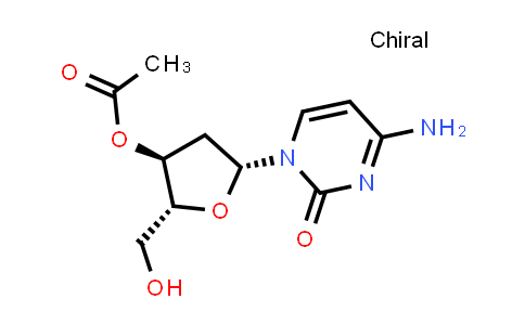 72560-69-1 | (2R,3S,5R)-5-(4-氨基-2-氧代嘧啶-1(2H)-基)-2-(羟基甲基)四氢呋喃-3-基 乙酸酯