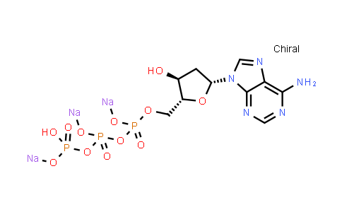 DY839753 | 54680-12-5 | ((2R,3S,5R)-5-(6-氨基-9H-嘌呤-9-基)-3-羟基四氢呋喃-2-基)甲基四氢三磷酸三钠盐