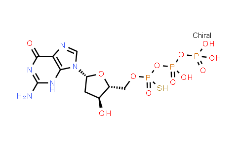 CAS No. 82337-56-2, 2'-Deoxyguanosine-5'-O-(α-thio)triphosphate