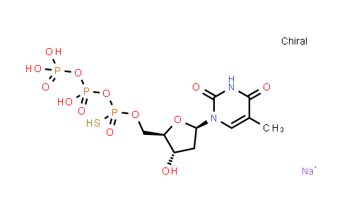 CAS No. 99749-43-6, 2'-Deoxythymidinee-5'-O-(α-thio)triphosphate