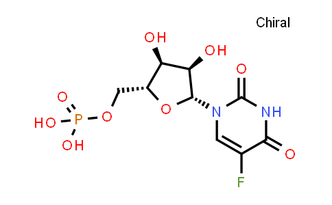 DY839771 | 796-66-7 | ((2R,3S,4R,5R)-5-(5-Fluoro-2,4-dioxo-3,4-dihydropyrimidin-1(2H)-yl)-3,4-dihydroxytetrahydrofuran-2-yl)methyl dihydrogen phosphate
