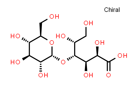 534-42-9 | (2R,3R,4R,5R)-2,3,5,6-tetrahydroxy-4-(((2R,3R,4S,5S,6R)-3,4,5-trihydroxy-6-(hydroxymethyl)tetrahydro-2H-pyran-2-yl)oxy)hexanoic acid