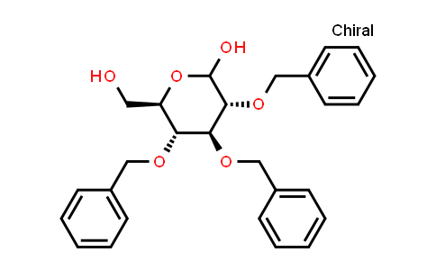47727-93-5 | (3R,4S,5R,6R)-3,4,5-tris(benzyloxy)-6-(hydroxymethyl)tetrahydro-2H-pyran-2-ol