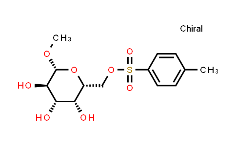 57817-52-4 | ((2R,3R,4S,5R,6R)-3,4,5-trihydroxy-6-methoxytetrahydro-2H-pyran-2-yl)methyl 4-methylbenzenesulfonate