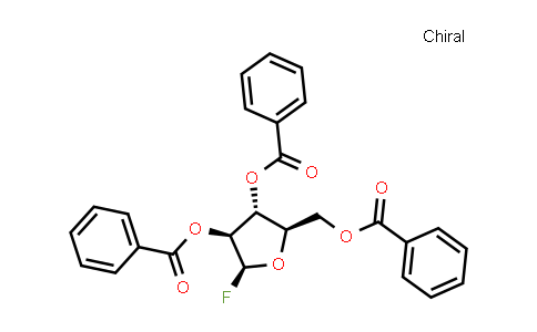 6301-48-0 | (2R,3R,4S,5S)-2-((benzoyloxy)methyl)-5-fluorotetrahydrofuran-3,4-diyl dibenzoate