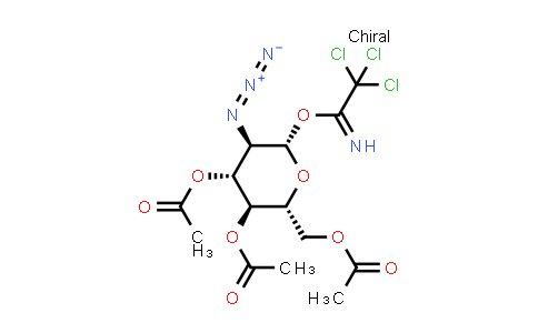 94715-57-8 | (2R,3S,4R,5R,6S)-2-(乙酰氧基甲基)-5-叠氮基-6-(2,2,2-三氯-1-亚氨基乙氧基)四氢-2H-吡喃-3,4-二乙酸二酯