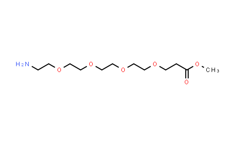 MC839892 | 1263044-69-4 | Methyl 1-amino-3,6,9,12-tetraoxapentadecan-15-oate