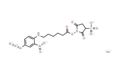 144672-60-6 | Sulfo-SANPAH(6-(4'-叠氮基-2'-硝基苯基氨基)己酸磺基琥珀酰亚胺酯)