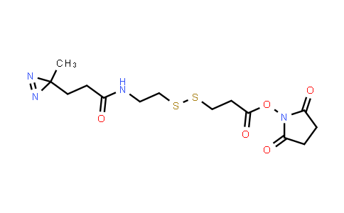 1253202-38-8 | SDAD(NHS-SS-二氮丙胺) (琥珀酰亚胺基2-[(4,4'-叠氮戊酰胺基）乙基]-1,3'-二硫代丙酸酯)