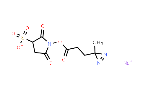 2480172-06-1 | 磺基-SDA(磺基-NHS-二氮丙环)(4,4'-叠氮戊酸磺基琥珀酰亚胺酯)
