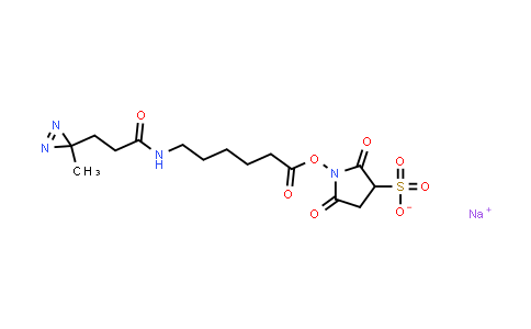1909307-62-5 | Sulfo-LC-SDA(Sulfo-NHS-LC-Diazirine) (sulfosuccinimidyl 6-(4,4'-azipentanamido)hexanoate)