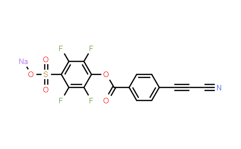 1644038-87-8 | Sodium 4-((4-(cyanoethynyl)benzoyl)oxy)-2,3,5,6-tetrafluorobenzenesulfonate