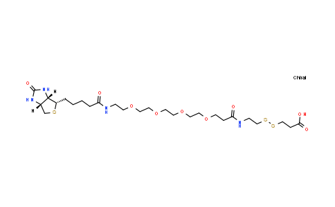 MC839973 | 1380166-80-2 | Biotin-PEG4-S-S-acid