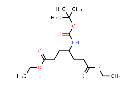 848242-87-5 | 4-((叔丁氧羰基)氨基)庚二酸二乙酯