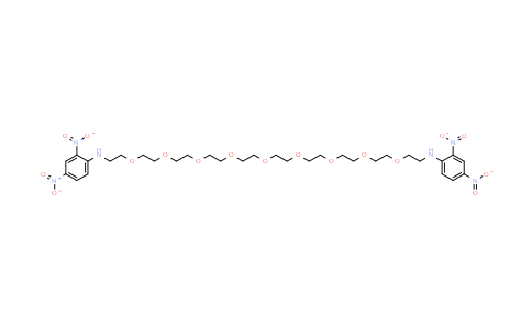 190792-09-7 | N1,N29-Bis(2,4-dinitrophenyl)-3,6,9,12,15,18,21,24,27-nonaoxanonacosane-1,29-diamine