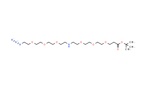 MC840220 | 2758724-73-9 | N-(Azido-PEG3)-NH-PEG3-t-butyl ester