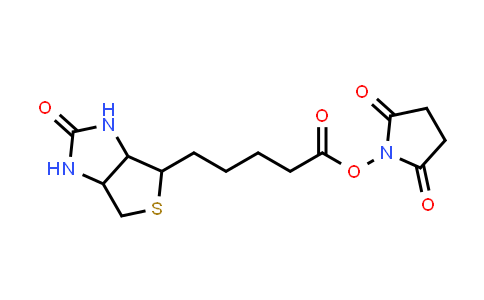 85718-04-3 | 2,5-二氧吡咯烷-1-基-5-(2-氧六氢-1H-噻吩[3,4-d]咪唑-4-基)戊酸酯