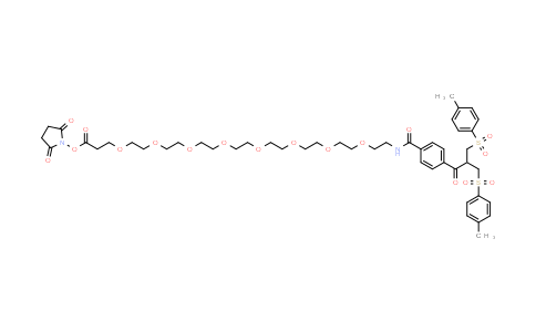 MC840233 | 2363757-66-6 | Bis-sulfone-PEG8-NHS Ester