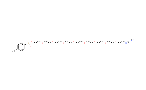 MC840249 | 1309457-02-0 | 26-叠氮-3,6,9,12,15,18,21,24-八氧六羰基4-甲苯磺酸盐