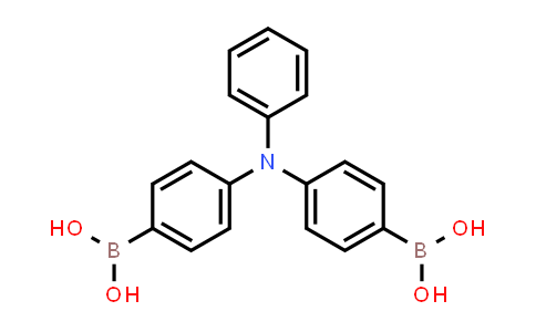 CAS No. 862553-94-4, N,N-双(4-苯基硼酸)苯胺