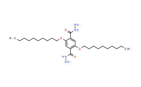 CAS No. 694472-71-4, 2,5-Bis(decyloxy)terephthalohydrazide