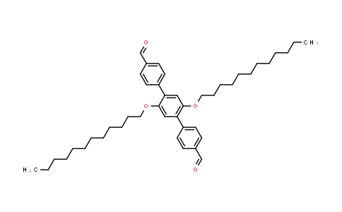 CAS No. 886448-84-6, 2',5'-Bis(dodecyloxy)-[1,1':4',1''-terphenyl]-4,4''-dicarbaldehyde