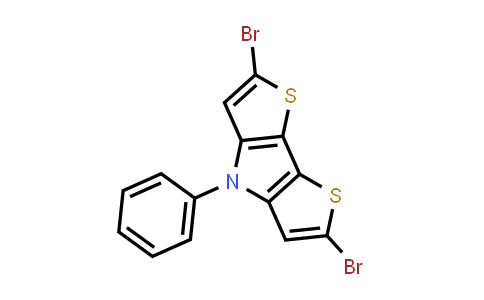 CAS No. 1203585-46-9, 2,6-二溴-4-苯基-4H-二噻吩并[3,2-b:2',3'-d]吡咯
