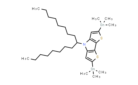 CAS No. 943920-77-2, 4-(Heptadecan-9-yl)-2,6-bis(trimethylstannyl)-4H-dithieno[3,2-b:2',3'-d]pyrrole