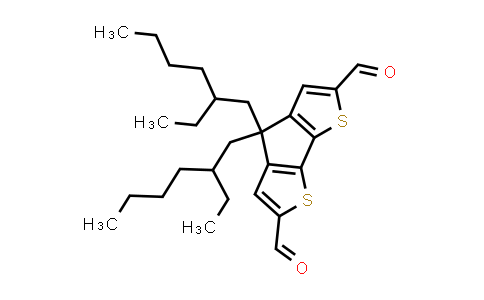 DY840290 | 1160636-26-9 | 4,4-双(2-乙基己基)-4H-环戊[2,1-b:3,4-b']二噻吩-2,6-二甲醛