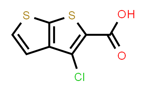 CAS No. 39244-08-1, 3-氯噻吩并[2,3-b]噻吩-2-羧酸