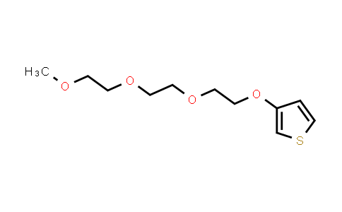 DY840310 | 282540-12-9 | 3-(2-(2-(2-Methoxyethoxy)ethoxy)ethoxy)thiophene