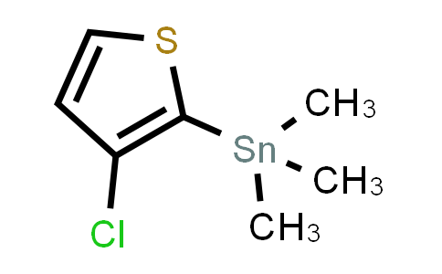 CAS No. 157193-77-6, (3-氯噻吩-2-基)三甲基锡烷