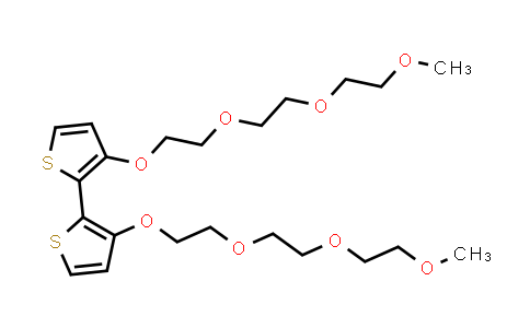 CAS No. 1636120-18-7, 3,3′-Bis[2-[2-(2-methoxyethoxy)ethoxy]ethoxy]-2,2′-bithiophene