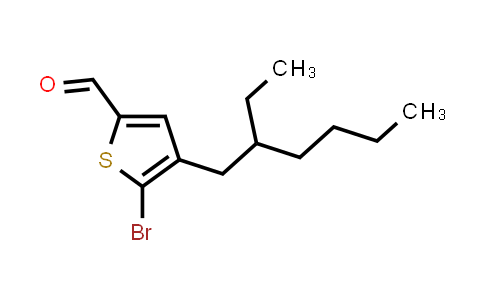 CAS No. 1356861-54-5, 2-Thiophenecarboxaldehyde, 5-bromo-4-(2-ethylhexyl)-