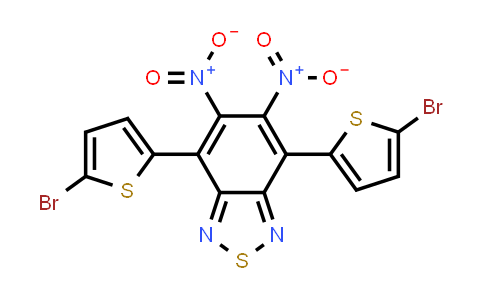 CAS No. 1000000-27-0, 4,7-双(5-溴噻吩-2-基)-5,6-二硝基苯并[c][1,2,5]噻二唑