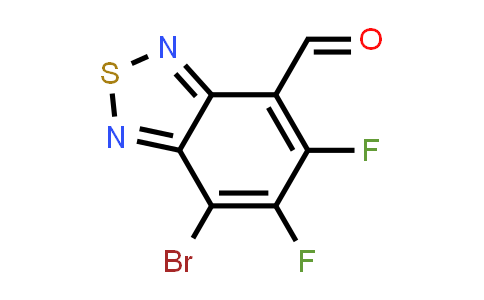 CAS No. 2170788-44-8, 7-Bromo-5,6-difluorobenzo[c][1,2,5]thiadiazole-4-carbaldehyde