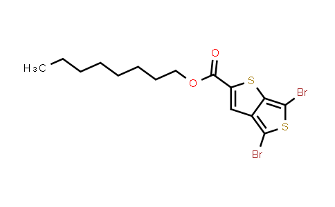 CAS No. 1160823-85-7, Octyl 4,6-dibromothieno[3,4-b]thiophene-2-carboxylate